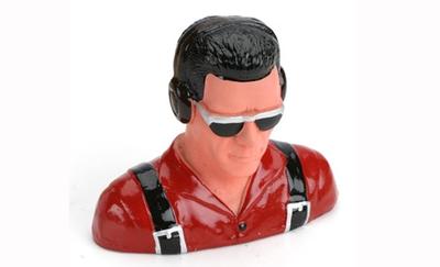 1/5 Pilot, Civilian w/Headphones & Sunglasses (Red)