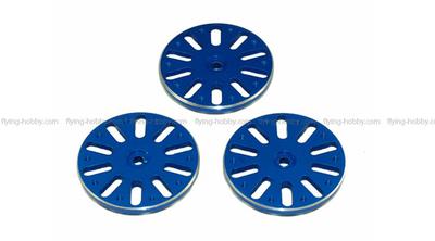 TREX 600/700 "Flybarless" Wheel Set - FUTABA / ALIGN (Blue)