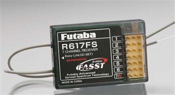 Futaba R617FS 2.4GHz FASST Rx 7Ch FUTL7627