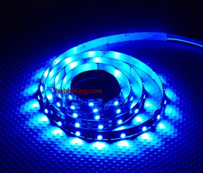 Turnigy High Density R/C LED Flexible Strip-Blue (1mtr)