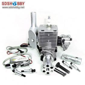 Newest Version MLD28 28cc Gas Engine/ Petrol Engine for RC Airplane with Walbro Carburetor, New CDI, 3 Bearings