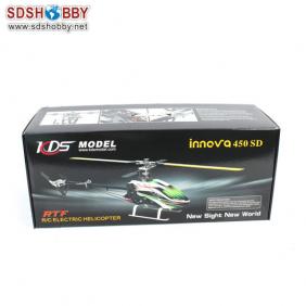 KDS450SD-RTF Electric Helicopter Gyro version Shaft Drive w/ Flap 2.4G Right Hand Throttle