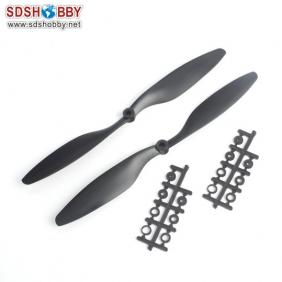 FC Positive Propeller and in Reverse Propellers-Black 10*4.5 for X450, X600 Quadcopter or Multicopter