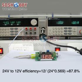 Adjustable Reduction Voltage/ Power Module with Digital Display for FPV- 4~40V input/ 1.25~37V output