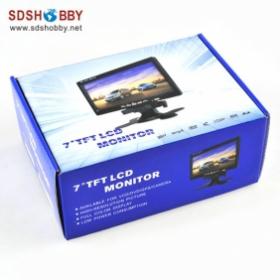 7in LCD Ground Station Displayer/ Monitor (Not Blue Backlight Screen) for Model aircraft aerial FPV