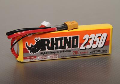 Rhino 2350mAh 4S1P 20C Lipoly Pack
