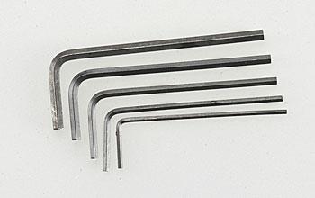 Great Planes Short Hex Wrench Set (5) GPMR8020