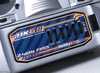 HobbyKing HK6S 2.4Ghz FHSS 6Ch Tx & Rx (Mode 2)