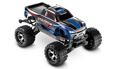 Stampede 4x4 VXL RTR w/2-Cell LiPo Battery, Blue