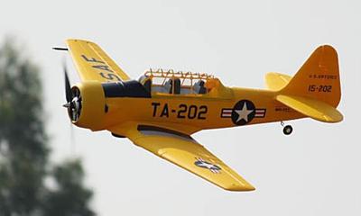AT-6 Texan in Yellow USAF Trainer Markings, PNP