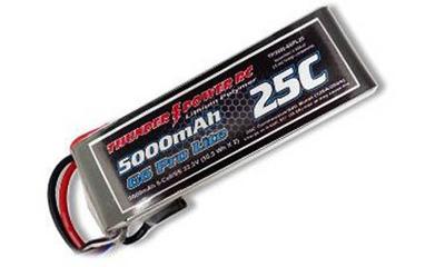 5000mAh 2S 7.4V G6 Pro Lite 25C LiP