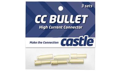 5.5mm Bullet Conn Male/Female 3 Set