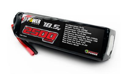 2500mAh 5S 18.5V 50C LiPo Battery