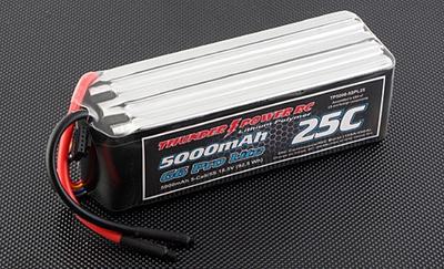 5000mAh 5S 18.5V 25C LiPo Battery
