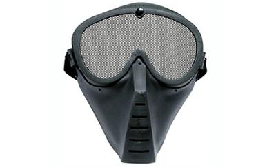 TSD Airsoft Face Mask, Black Alum.