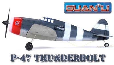 P-47 Thunderbolt 4CH Radio Controlled Aeroplane