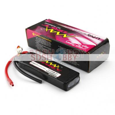 Max Force 35C 2200mAh 2-Cell/2S 7.4V Li-Po Batteries