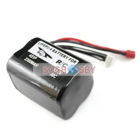 A123 Li-Fe Battery 4 Cells 13.2V 2300mAh 30C for RC Model Airplanes with Deans Plug