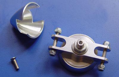 D28xH27mm/ 3.17mm Shaft Aluminum Folding Prop Spinner HY002-01501