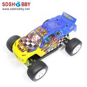 HSP 1/10th Scale Brushed RC Electric Powered Off-Road Truggy RTR (Model NO.: 94115) with 2.4G Radio, RC540 Motor, 7.2V 1800mAh Ni-MH Battery