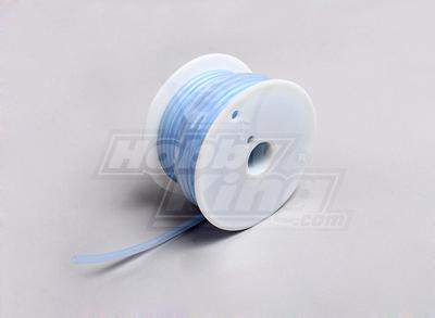 Silicon Fuel Pipe - Transparent Blue - 2.4x5.2mm (15meter)