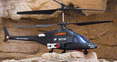 Giant Airwolf RTF 4Ch RC Helicopter with Lipo Battery (7.4V 1500mah)