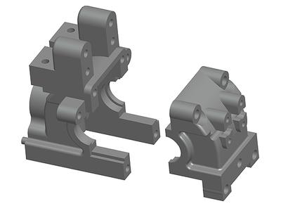 Front/Rear Gearbox Housing - 110BS, A2003, A2010, A2027, A2029 and A3007