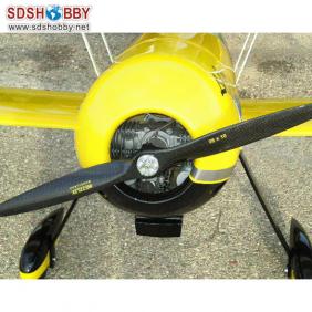 Pitts-S12 50cc RC Model Gas Airplane ARF /Petrol Airplane -- Bulldog yellow color (A)