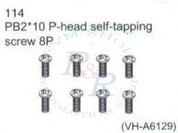 TPF3*10 Flat-headed cross screw 10P (VH-A6168)