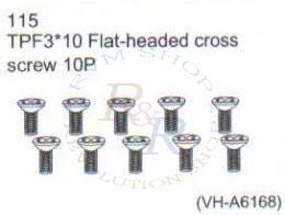 TT3*15L Discal-headed cross screw 10P (VH-A6132)