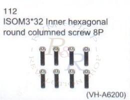 TPB3*10 round-headed cross screw 8P (VH-A6120)