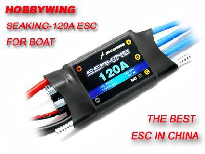 Seaking-120A Water-cooling Brushless ESC for Boat V2