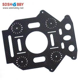 Upper Carbon Fiber Mounting Board of Rack/Fuselage for IDEA-FLY IFLY-4S Quadcopter/Four-axle Flyer