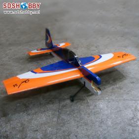 New 65in Yak54 20cc Profile RC Model Gasoline Airplane ARF /Petrol Airplane White & Blue & Yellow Color