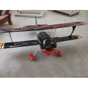 New Pitts S12 100cc RC Model Gasoline Airplane ARF/Petrol Airplane -Bulldog Red/Black Version (B)