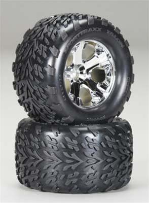 Traxxas Front All-Star Wheels with 2.8" Talon Tires (2) TRA4171