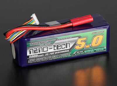 Turnigy nano-tech 5000mah 6S 35~70C Lipo Pack