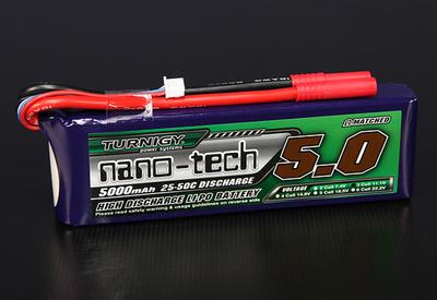 Turnigy nano-tech 5000mah 3S 25~50C Lipo Pack