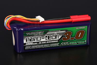 Turnigy nano-tech 3000mah 6S 25~50C Lipo Pack