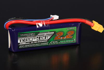 Turnigy nano-tech 2200mah 2S 35~70C Lipo Pack