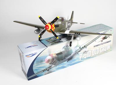 Durafly 'Old Crow' P-51D Mustang w/flaps/retracts/lights 1100mm (PNF)