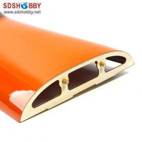 Canopy For Sbach 300 30cc Airplane Orange/Black Color( For AG312-B)