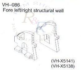 Fore left/right structural wall (VH-X5141  VH-X5138)