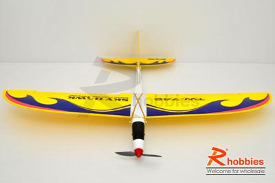 4 Channel RTF RC EP Aerobatic TW742 SkyHawk Glider Sailplane