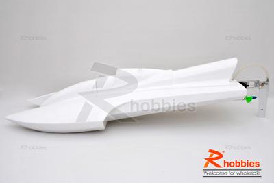 25.59" RC EP Fiberglass FRP Swifter Hydroplane ARR Scale Racing Boat