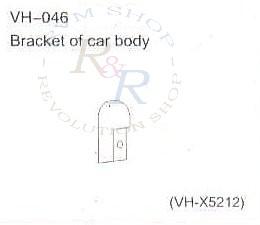 Bracket of car body (VH-X5212)