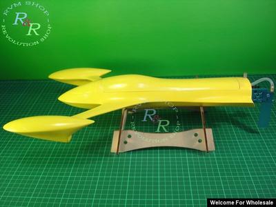 16.54" RC EP Fiberglass FRP Mini Y Hydroplane A-RTR Racing Boat