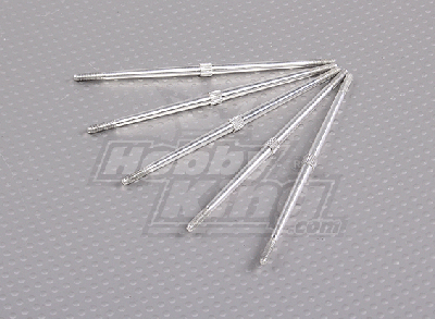 Adjustable Alu Tie Rod Set - M3 x L100 mm (5pc)