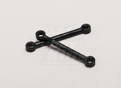 Steering Link 35.5mm - 1/18 4WD RTR Short Course/Racing Buggy(2pcs)