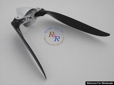 RC EP Plane 10 x 8" Folding Propeller with 34mm Aluminium Spinner Hub